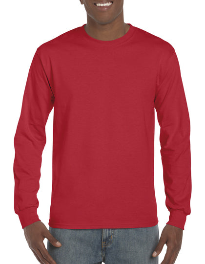 Gildan 2400 Ultra Cotton™ Langarmshirt – optional mit Wunschdruck