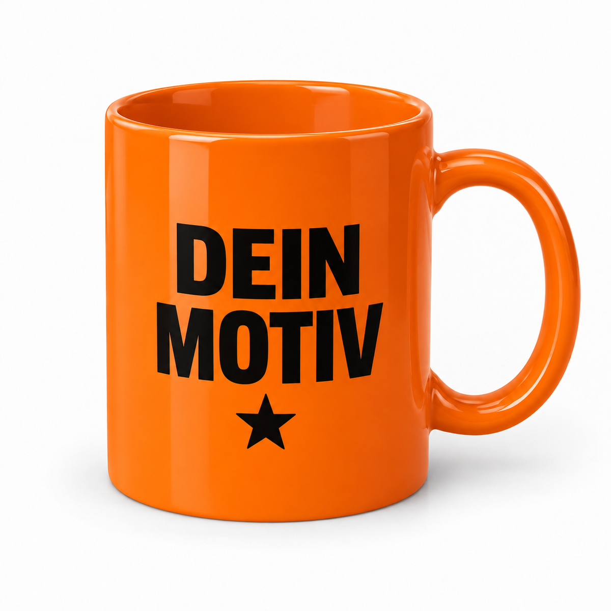 Eigene Produktvisualisierung – classic orange – Dein Motiv
