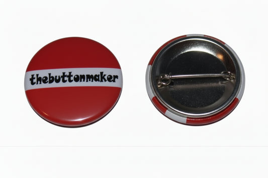 25mm Buttons mit Bogennadel