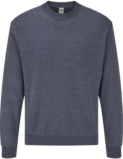 Fruit of the Loom F324 Classic Set-in Sweat – optional mit Wunschdruck – Vorderansicht