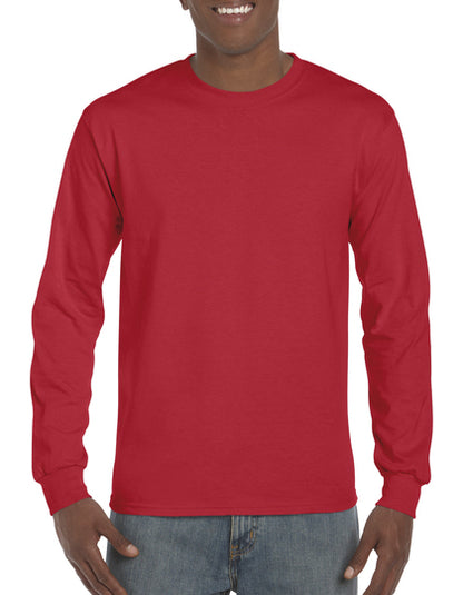 Gildan 2400 Ultra Cotton™ Langarmshirt – optional mit Wunschdruck