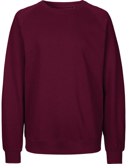 Neutral NE63001 Fairtrade Bio-Sweatshirt – optional mit Wunschdruck – Vorderansicht