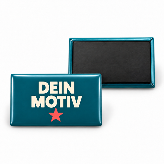 44x68mm Buttons mit Magnet – Vorder- und Rückseite